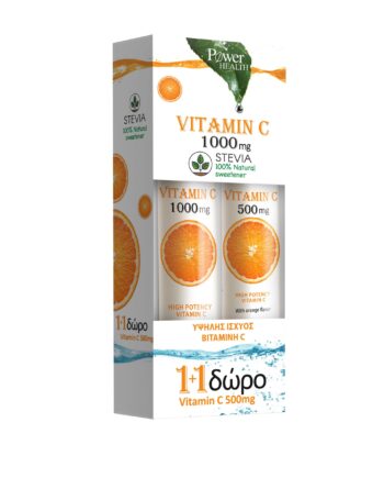 Power Health Vitamin C 1000mg με Γλυκαντικό από Στέβια