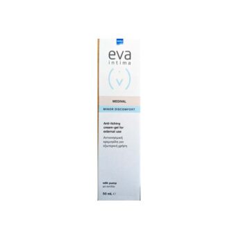 Intermed Eva Medival Vaginal Cream Gel Αντικνησμική Αιδοϊική Κρεμογέλη